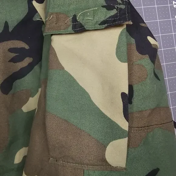 Parka Cold Weather M81 Camouflage Large Long USGI Military Rain Coat Jacket Army - Picture 2 of 16